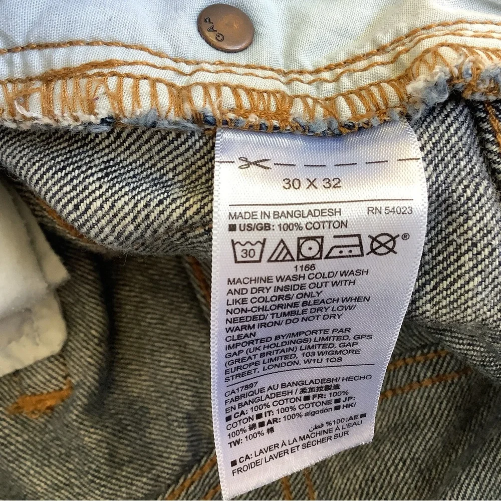 GAP Relaxed fit 100% cotton 30 x 32